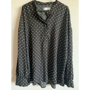 Woman’s Plus size Button down top XXL